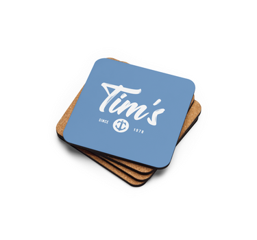 Tim's Cork-back coaster Sky